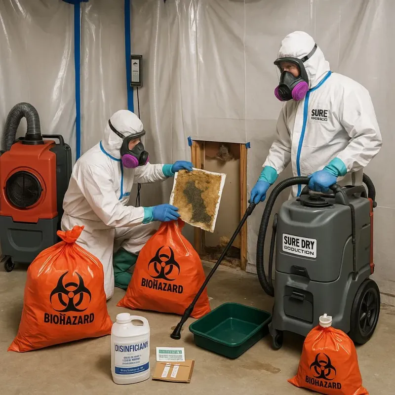 Contaminated Water Handling Protocols process in Leander, TX