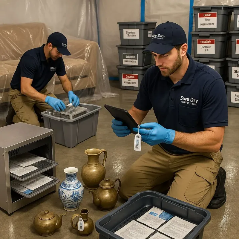 Content Protection and Restoration process in Leander, TX