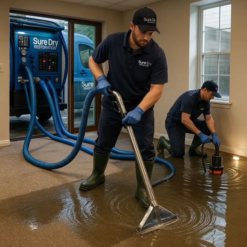 Water Extraction and Removal process in Leander, TX